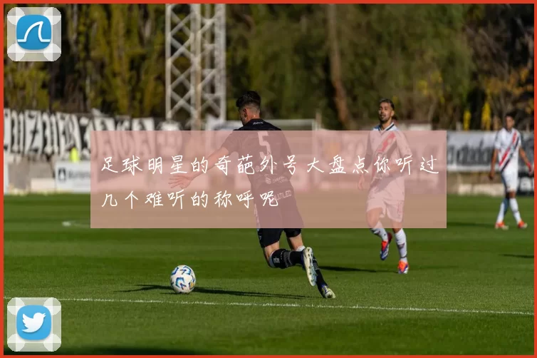 足球明星的奇葩外号大盘点你听过几个难听的称呼呢